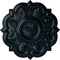 Ekena Millwork Deria Ceiling Medallion (Fits Canopies up to 6"), Hand-Painted Night Shade, 20 1/4"OD x 1 1/2"P CM20DRNSF - alternate 1
